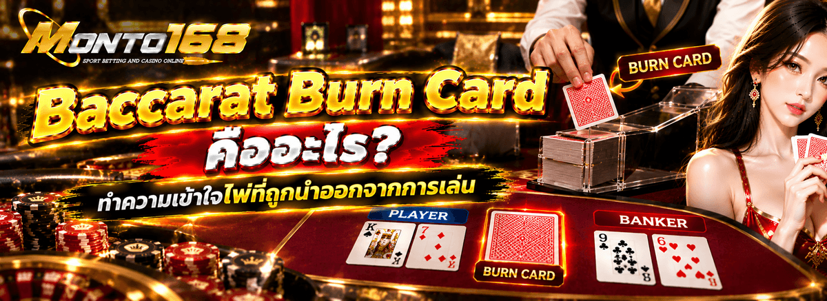 Baccarat Burn Card คืออะไร ไพ่ที่ถูก Burn ในบาคาร่า