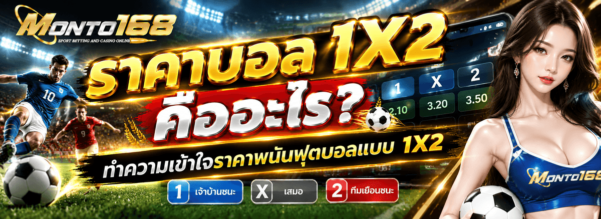 ราคาบอล 1X2 คืออะไร วิธีอ่านราคา Home Draw Away ในฟุตบอล